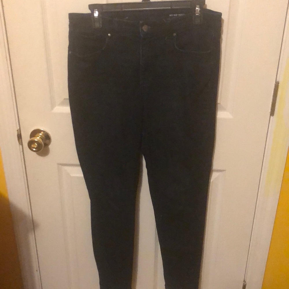 The Limited Blue Skinny Jeans; Size 10, Mid Rise